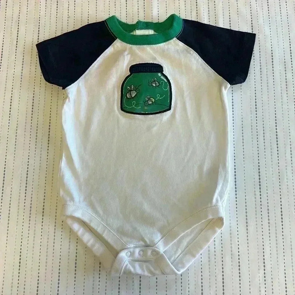 Gymboree - short sleeve onesie and joggers. Size 3 to 6  months - Picture 3 of 8